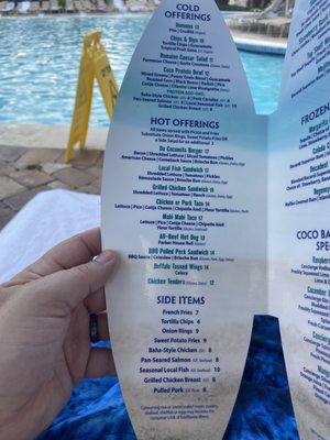Menu photo 4 Coconuts Poolside Bar & Grill Orlando, FL Menu photo 4 Coconuts Poolside Bar & Grill Orlando, FL