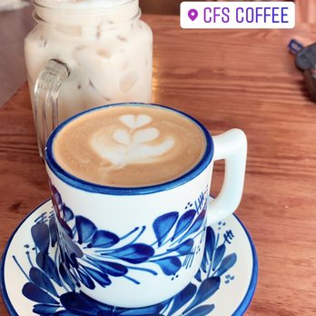 CFS Coffee - Vanilla almond latte - Breakfast & Brunch Near Me - Orlando, Florida CFS Coffee - Vanilla almond latte - Breakfast & Brunch Near Me - Orlando, Florida