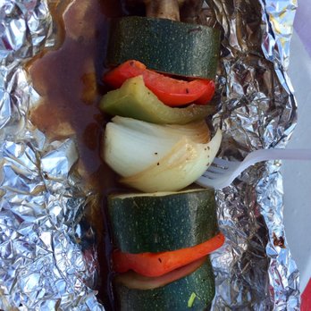 The Place - Vege kabobs - Seafood Near Me - Guilford, Connecticut