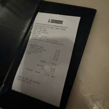 Trattoria Zero Otto Nove - Bill - Italian Near Me - Bronx, New York