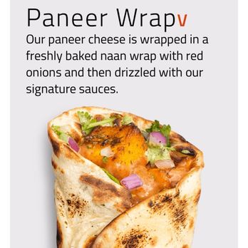 Choolaah - Paneer wrap - Supposed to look like - Indian Near Me - Westlake, Ohio Choolaah - Paneer wrap - Supposed to look like - Indian Near Me - Westlake, Ohio