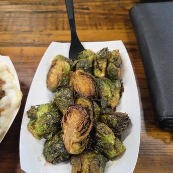 The Angry Pig BBQ - fried brussel sprouts - Barbeque Near Me - Phoenix, New York