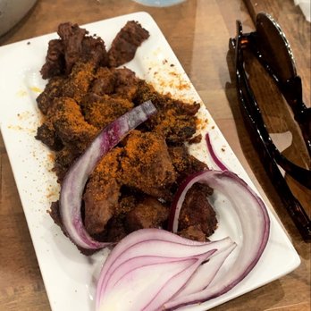 Fusion Vibes Kitchen + Lounge - Beef Suya - African Near Me - Richardson, Texas