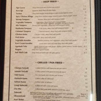 Momo no Hana - Menu - Aug 2023 - Sushi Bars Near Me - Apache Junction, Arizona