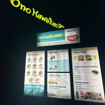 Ono Hawaiian BBQ - Drive Through Menu! - Hawaiian Near Me - San Diego, California Ono Hawaiian BBQ - Drive Through Menu! - Hawaiian Near Me - San Diego, California