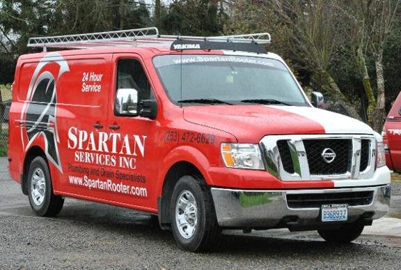 Slide of Spartan Plumbing Services