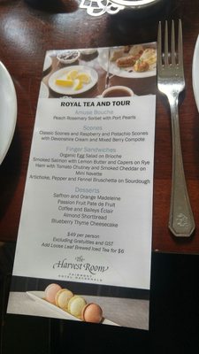 Menu photo 4 Harvest Room Edmonton, AB