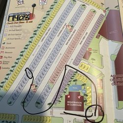 Arizona Charlie's Boulder RV Park - RV Park map.