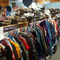 Big Bear Valley Hummingbird Project - So much clothes and shoes.
