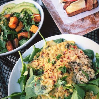 Retreat - Red Lentil Dal Bowl, Sweet Potato Pesto Bowl with Chicken, BLT Toast - Cafes Near Me - Seattle, Washington Retreat - Red Lentil Dal Bowl, Sweet Potato Pesto Bowl with Chicken, BLT Toast - Cafes Near Me - Seattle, Washington