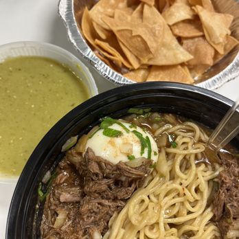 La Birria De Res Tacos - Birria Ramen Chips Salsa - Mexican Near Me - New York, New York