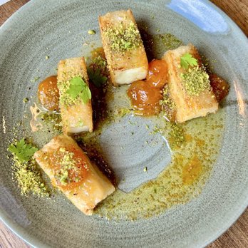 Zahav - Phyllo wrapped halloumi - Middle Eastern Near Me - Philadelphia, Pennsylvania Zahav - Phyllo wrapped halloumi - Middle Eastern Near Me - Philadelphia, Pennsylvania