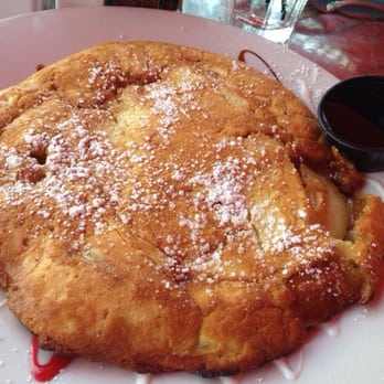 Oliver's Bistro - This Apple Dutch syrup pancake is true to all the hype. DELISH! - Breakfast & Brunch Near Me - Miami Beach, Florida
