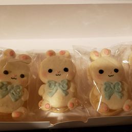 Bunny macarons. Bunny macarons.