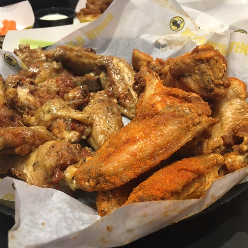 Buffalo Wild Wings - Large 20pcs wings, two flavors. Garlic Parmesan and buffalo BBQ. - Chicken Wings Near Me - Aurora, Colorado Buffalo Wild Wings - Large 20pcs wings, two flavors. Garlic Parmesan and buffalo BBQ. - Chicken Wings Near Me - Aurora, Colorado