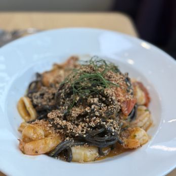 Gigi’s - Shrimp and squid pasta - Italian Near Me - Coquitlam, British Columbia