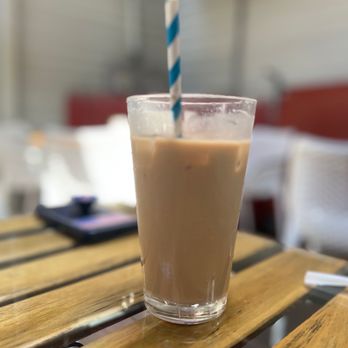 Frenchies Cafe - Iced latte - French Near Me - Key West, Florida