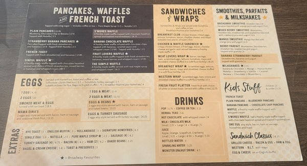 Menu photo 1 Broadway Bar & Grill Ottawa, ON Menu photo 1 Broadway Bar & Grill Ottawa, ON