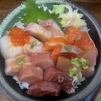 Sushi Kaunta - Half order premium kaisen don - Japanese Near Me - Kent, Washington Sushi Kaunta - Half order premium kaisen don - Japanese Near Me - Kent, Washington