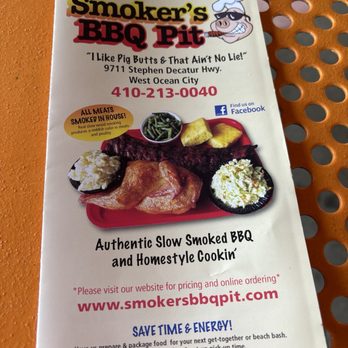 Smoker's BBQ Pit - Barbeque Near Me - Ocean City, Maryland