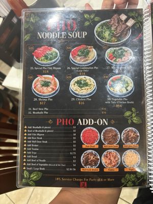 Menu photo 4 Pho Hung Cali 2 Chula Vista, CA Menu photo 4 Pho Hung Cali 2 Chula Vista, CA