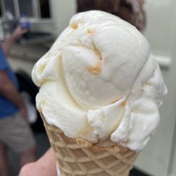 The Columbus Food Truck Fest - Peach Ice cream (Johnson's Real Ice Cream)