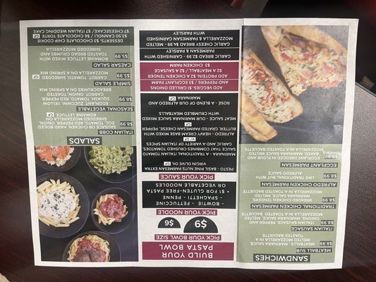 Menu photo 2 The Pastashopaz Tucson, AZ Menu photo 2 The Pastashopaz Tucson, AZ