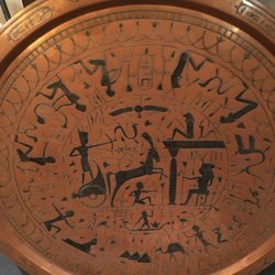 Egyptian metal wall decor