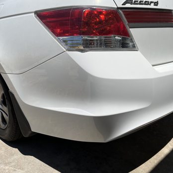 Bumper Specialists - Rear bumper after repair. - Body Shops Near Me