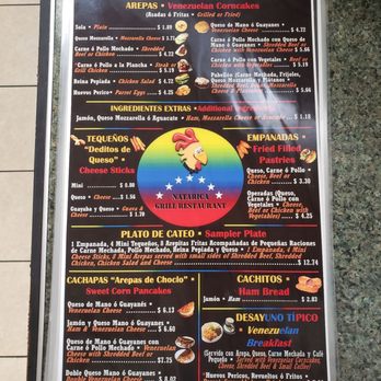 Natarica Grill - Menu - Venezuelan Near Me - Norcross, Georgia Natarica Grill - Menu - Venezuelan Near Me - Norcross, Georgia