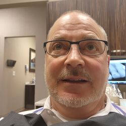 Forever Teeth - This is right after the anesthesia was admistered by the Dr. Dang! She gives a great shot, & is able to comfort patients to be calm & steady