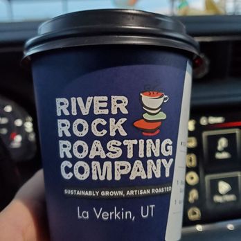 River Rock Roasting Co - This place is located right next to La Quinta inside 2 Conex containers. - Coffee & Tea Near Me - La Verkin, Utah