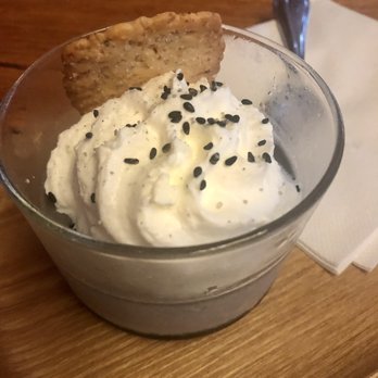 nonono - Black sesame panna cotta (kuro goma) - Izakaya Near Me - New York, New York