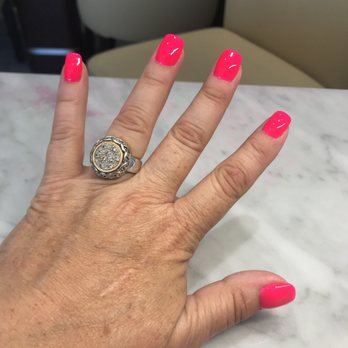 OrigiNail Salon & Spa - Summer time color! Wherever you go, try here! So nice and always amazing job - Nail Salons Near Me - Glen Ellyn, Illinois