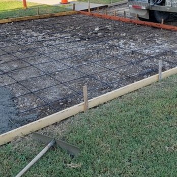 RNC Construction - a construction worker pouring concrete - General Contractors Near Me - Copperas Cove, Texas
