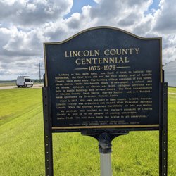 Lincoln County Centennial - Lincoln County Centennial Historical Marker, Tyler