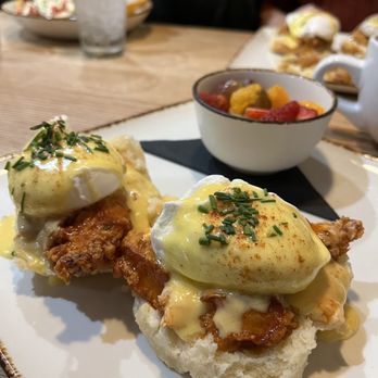 Young Cardinal Cafe - Eggs Benedict - Breakfast & Brunch Near Me - Winston-Salem, North Carolina