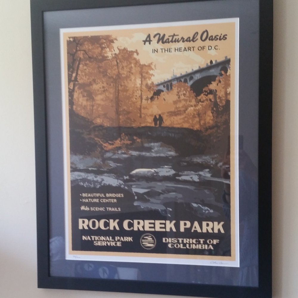 18th Street Framing - Poster that AK helped me frame and mat! - Framing Near Me - Washington, DC, District of Columbia