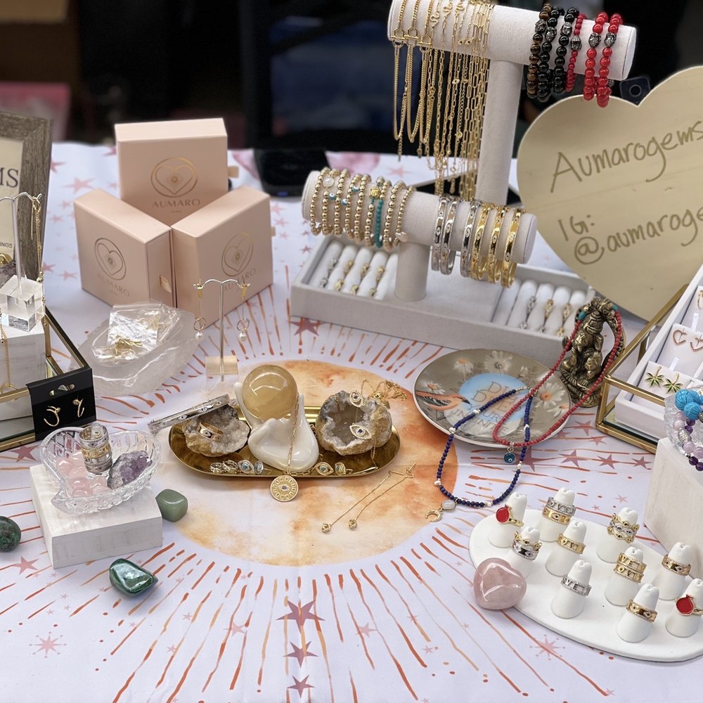 Studio City Pop Up - AuMaroGems display at studio city pop up - Pop-up Shops Near Me - Studio City, California Studio City Pop Up - AuMaroGems display at studio city pop up - Pop-up Shops Near Me - Studio City, California