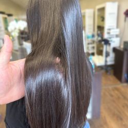 Salon Zoey - This is the photo I asked for, after my keratin treatment