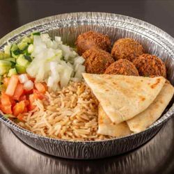 Sami’s Gyro House - Falafel over rice