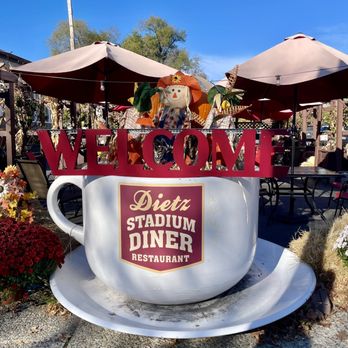Dietz Stadium Diner - Cute welcome sign - Diners Near Me - Kingston, New York Dietz Stadium Diner - Cute welcome sign - Diners Near Me - Kingston, New York
