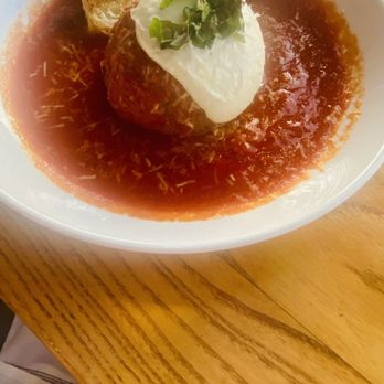 Cala - Meatball w grilled bread - Mediterranean Near Me - Scottsdale, Arizona