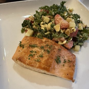 Loaded Joe's - Avon Restaurants - Salmon and kale salad - tasty! I forgot to request no cheese. - Coffee & Tea Near Me - Avon, Colorado Loaded Joe's - Avon Restaurants - Salmon and kale salad - tasty! I forgot to request no cheese. - Coffee & Tea Near Me - Avon, Colorado