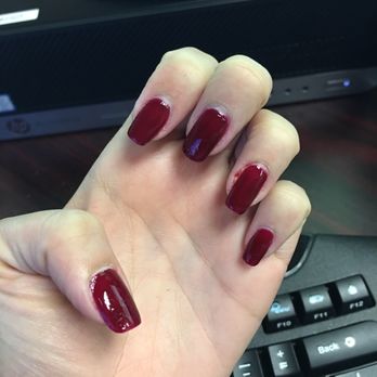 Elegant Touch - Yes that is blood not nail polish - Nail Salons Near Me - Rancho Cucamonga, California