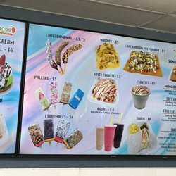 Mango's Ice Cream - Menu