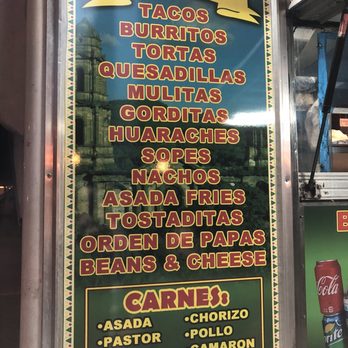 Tacos_rodriguez - a menu for a mexican restaurant - Food Trucks Near Me - La Puente, California Tacos_rodriguez - a menu for a mexican restaurant - Food Trucks Near Me - La Puente, California