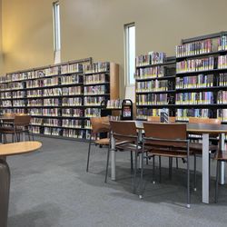 Manheim Township Public Library - Y/A section