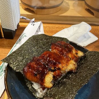 Gohan - Grilled unagi hand roll $7.50 - Japanese Near Me - Honolulu, Hawaii