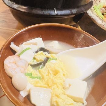 Chuan Bistro - Nutritious soup of tofu, egg and shrimp - Chinese Near Me - Queens, New York